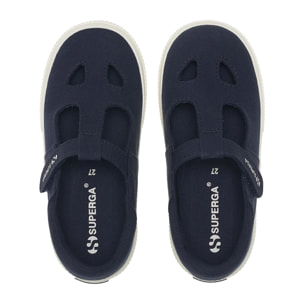 Sandali Superga Bambino/a Blu 3662 Kids Cotton Eyes Leggera