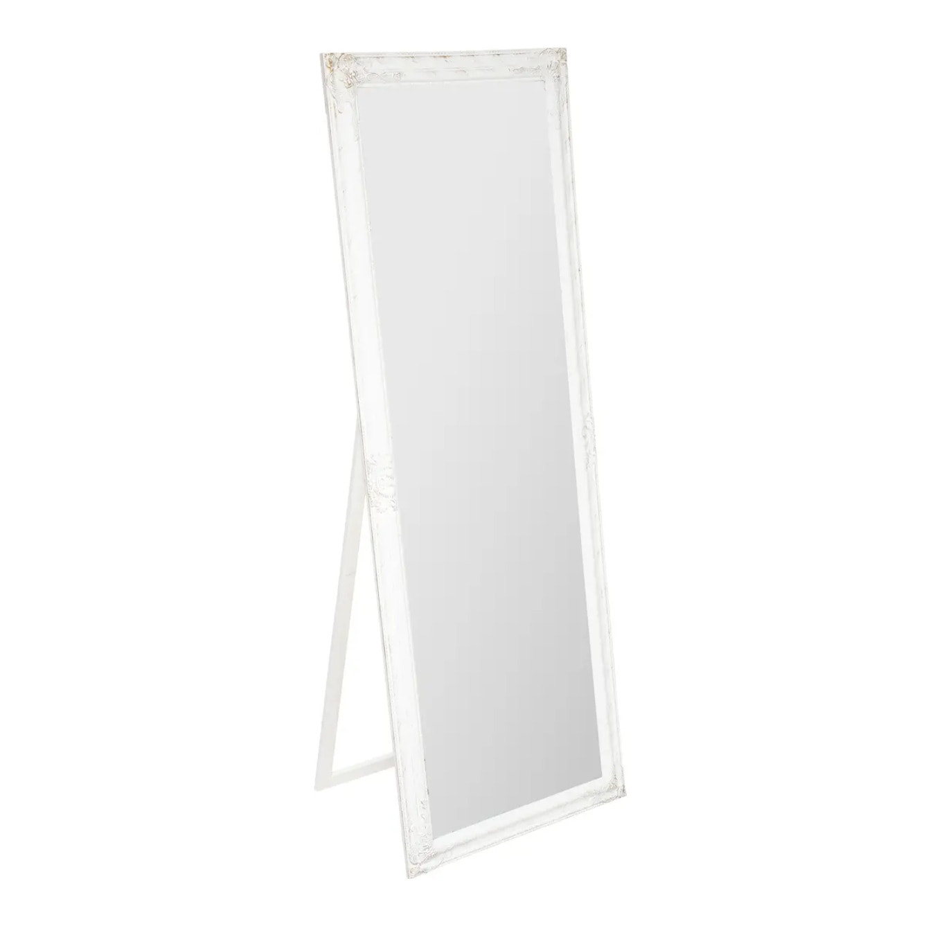 Miroir sur pied "Maya" blanc 62x172cm