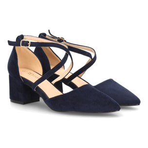 Zapato tacon comodo elegante para mujer