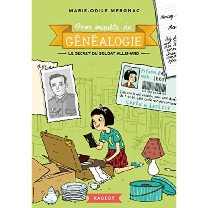 Mergnac, Marie-Odile | Mon enquête de généalogie - Le secret du soldat allemand | Livre d'occasion