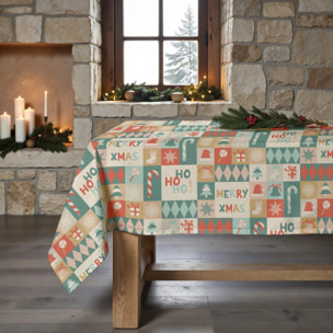 Nappe en résine Anti-tâches Merry Christmas 74