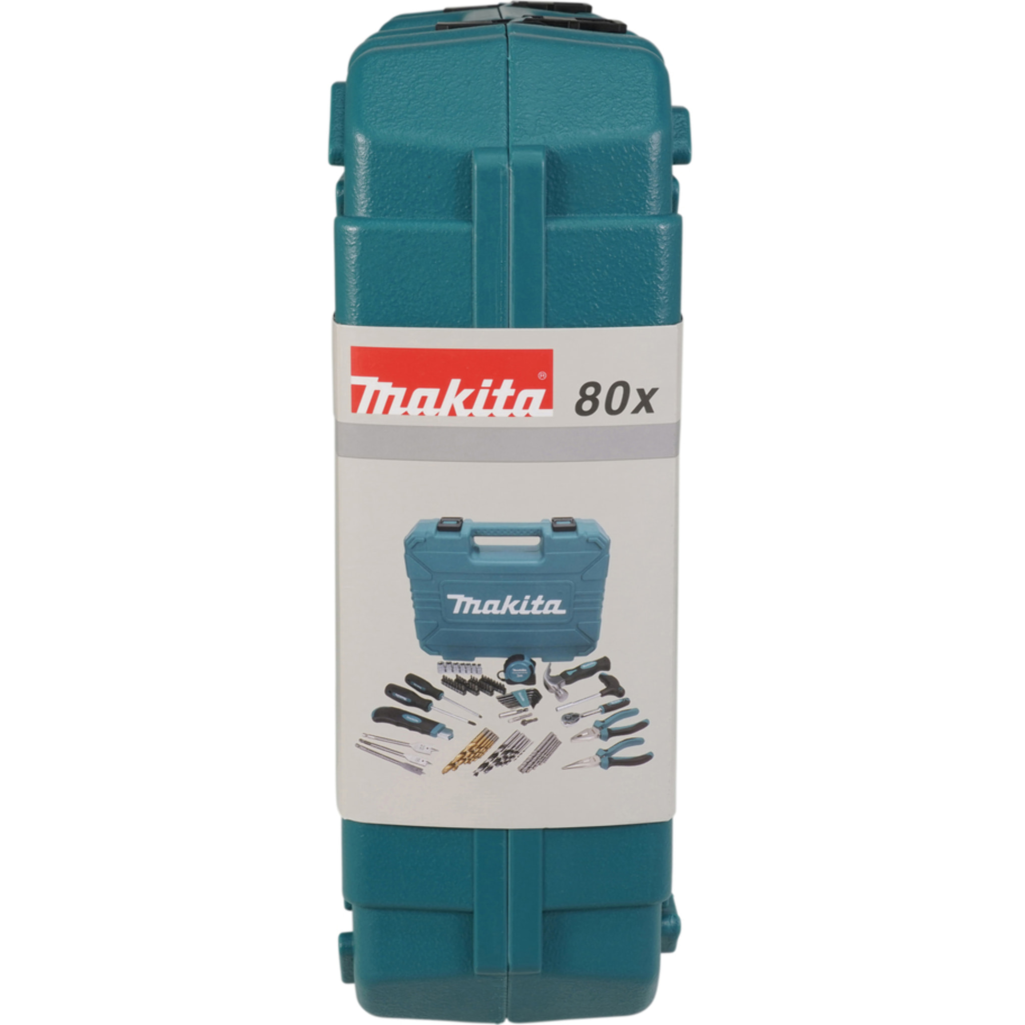 Caja de herramientas reforzada - 80 accesorios - MAKITA - E-15104