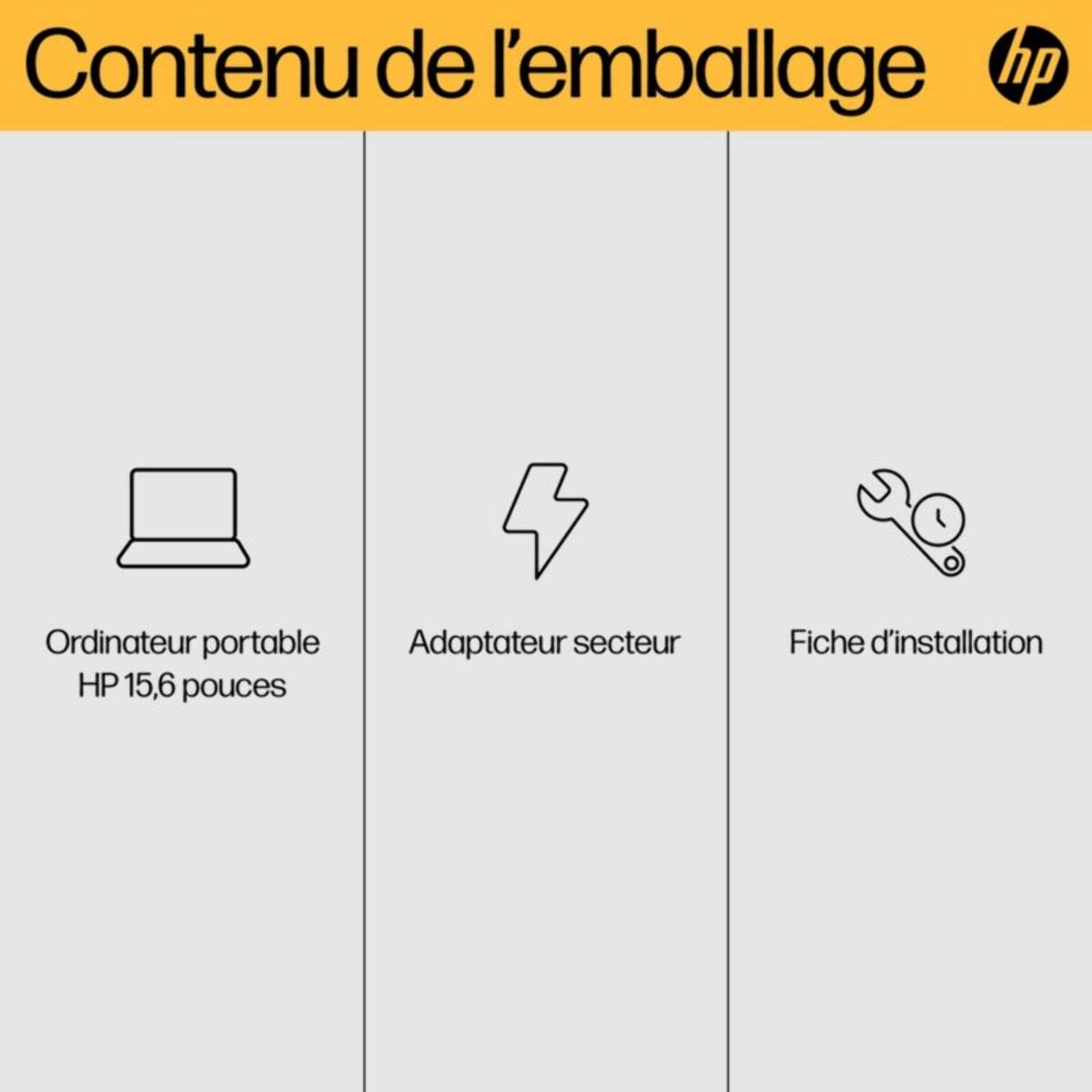 Ordinateur portable HP 15-fc0071nf
