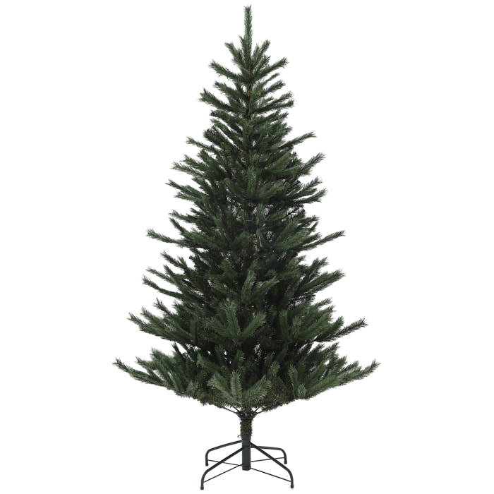 Árbol de Navidad 210 cm Árbol de Navidad Artificial con 793 Ramas y Soporte de Acero Árbol Navideño para Salón Interior Verde