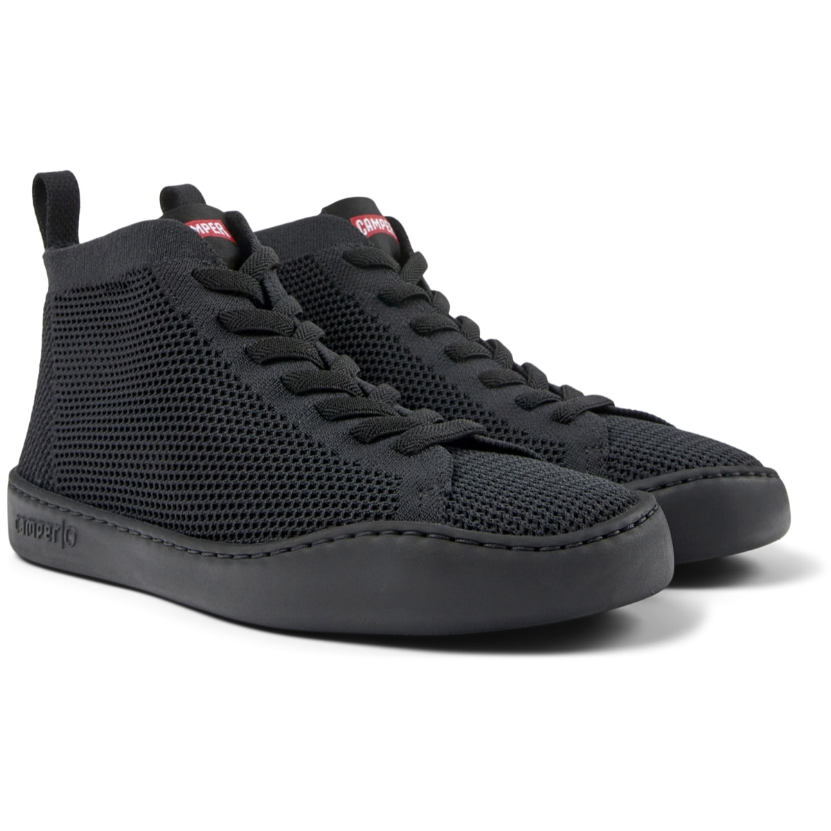 Sneakers - CAMPER Peu Touring - Nero - Tessile tecnico (Poliestere riciclato)