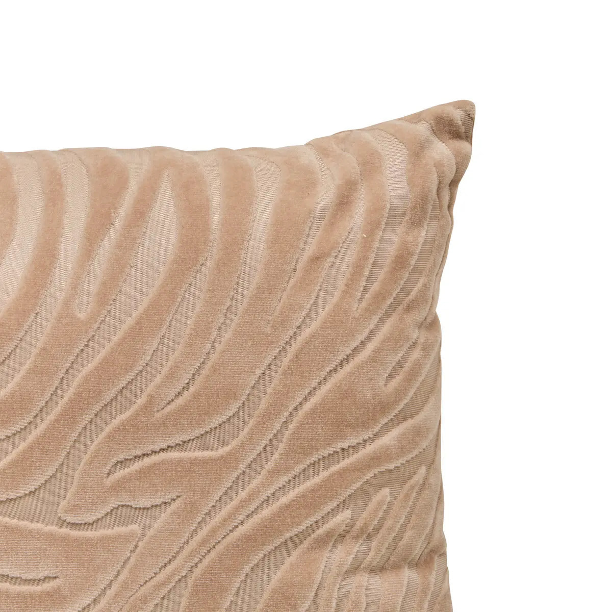 Coussin Tigris beige lin 50x30cm