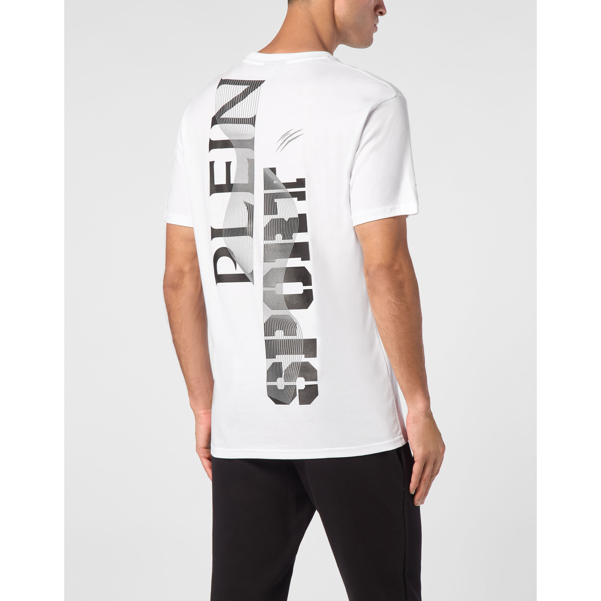 PLEIN SPORT Camiseta Cuello Redondo WAVE