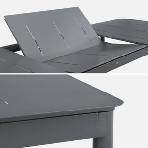 Table de jardin extensible aluminium 8 places CHARLESTON