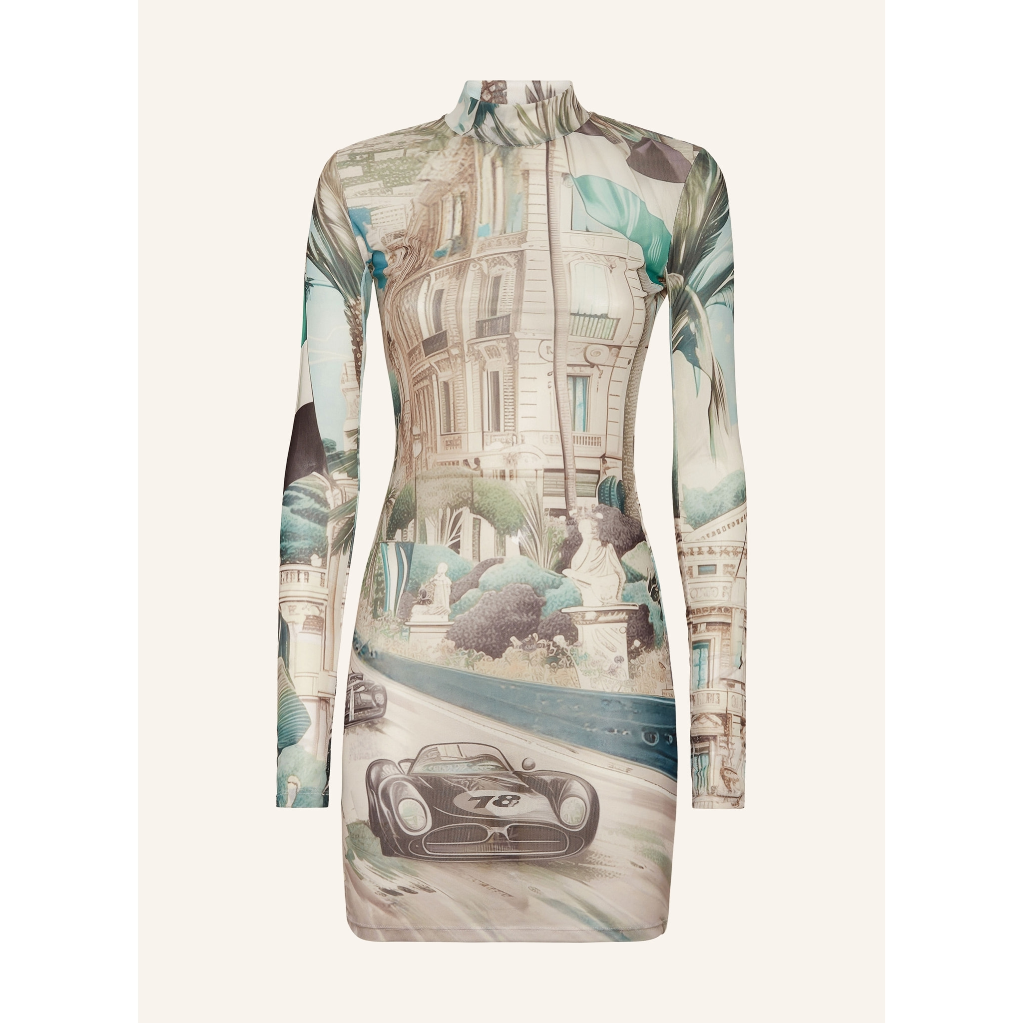 PHILIPP PLEIN Long Dress RACING