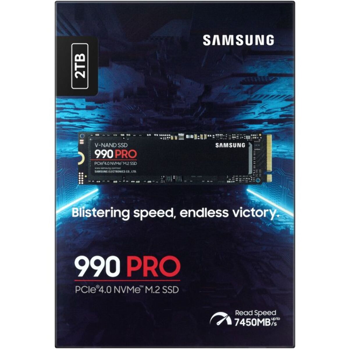 Disque dur SSD interne SAMSUNG 2To 990 Pro PCIe 4.0 NVMe M.2