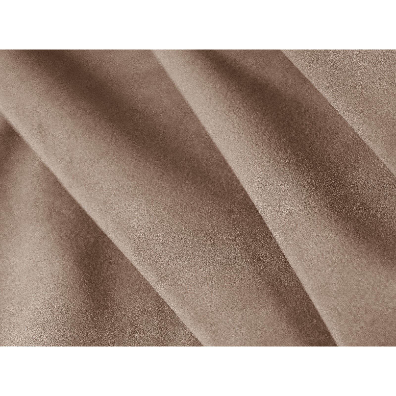 Canapé d'angle gauche "Tulum" 4 places en velours beige