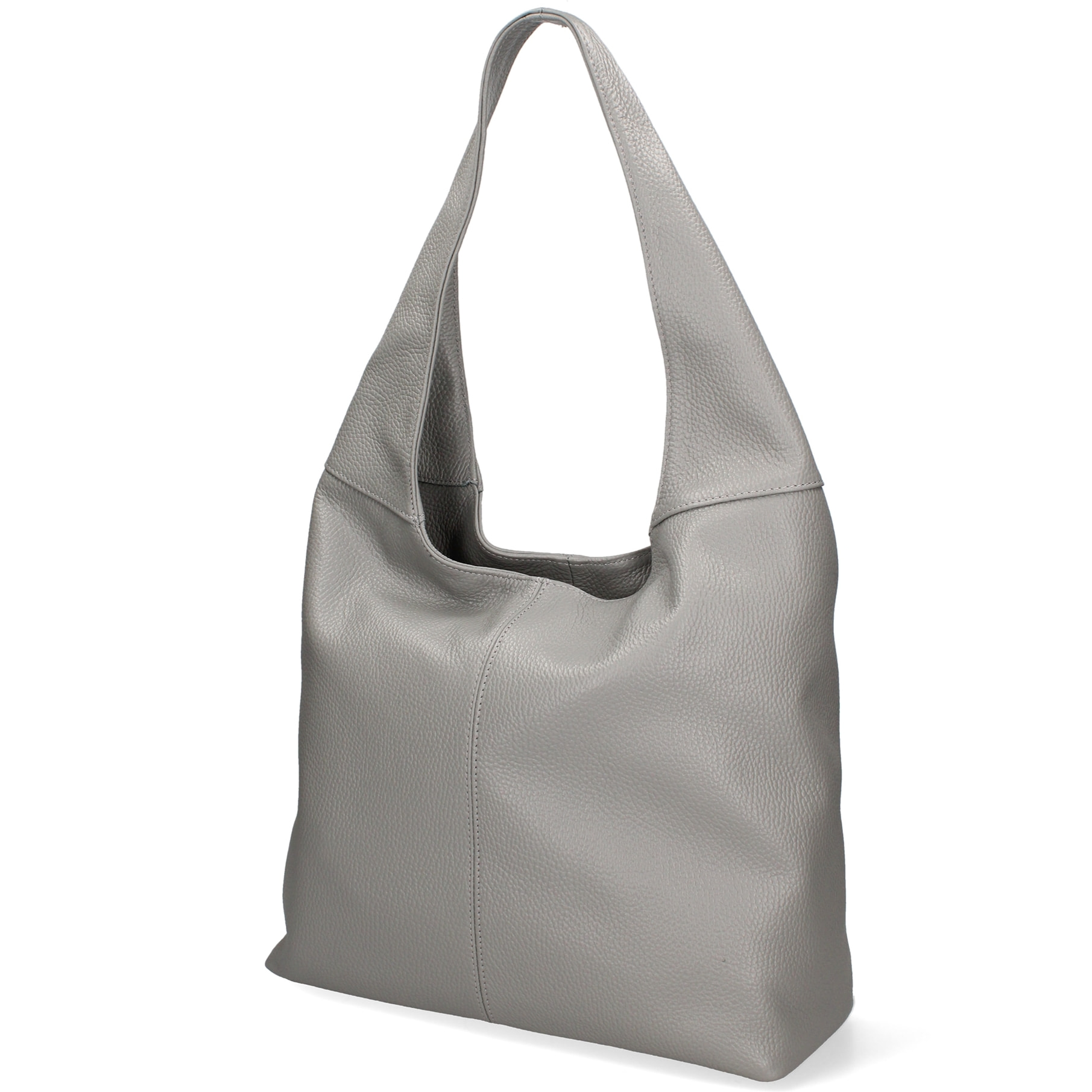 Borsa a sacca  da donna In Vera pelle Made in Italy 39x55x13 cm