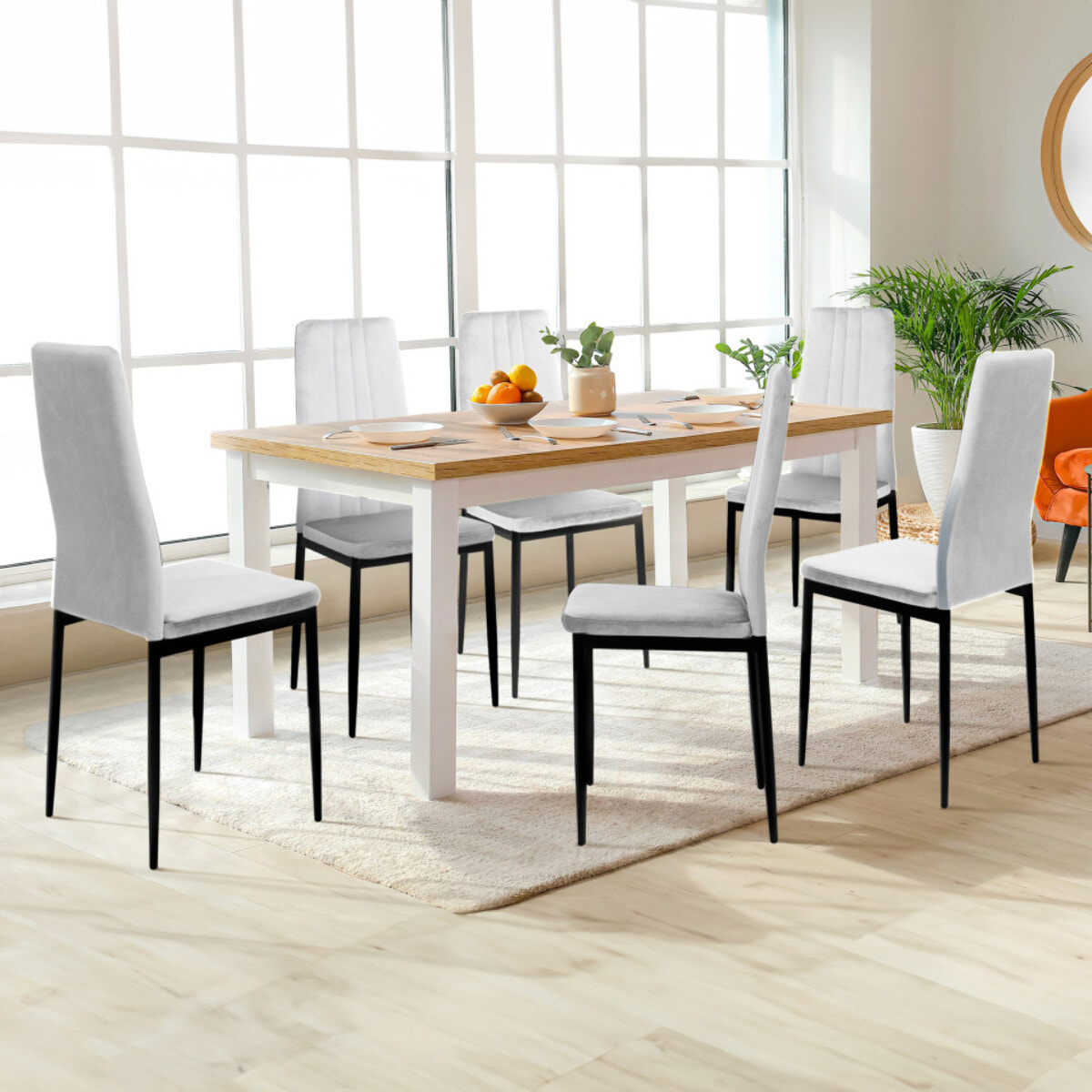 Chaises Jade - Gris Clair