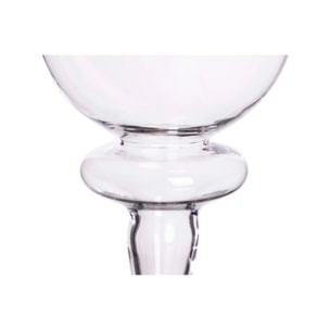 Candelabro Rdd. Cristal 12,5x14x40 Cm