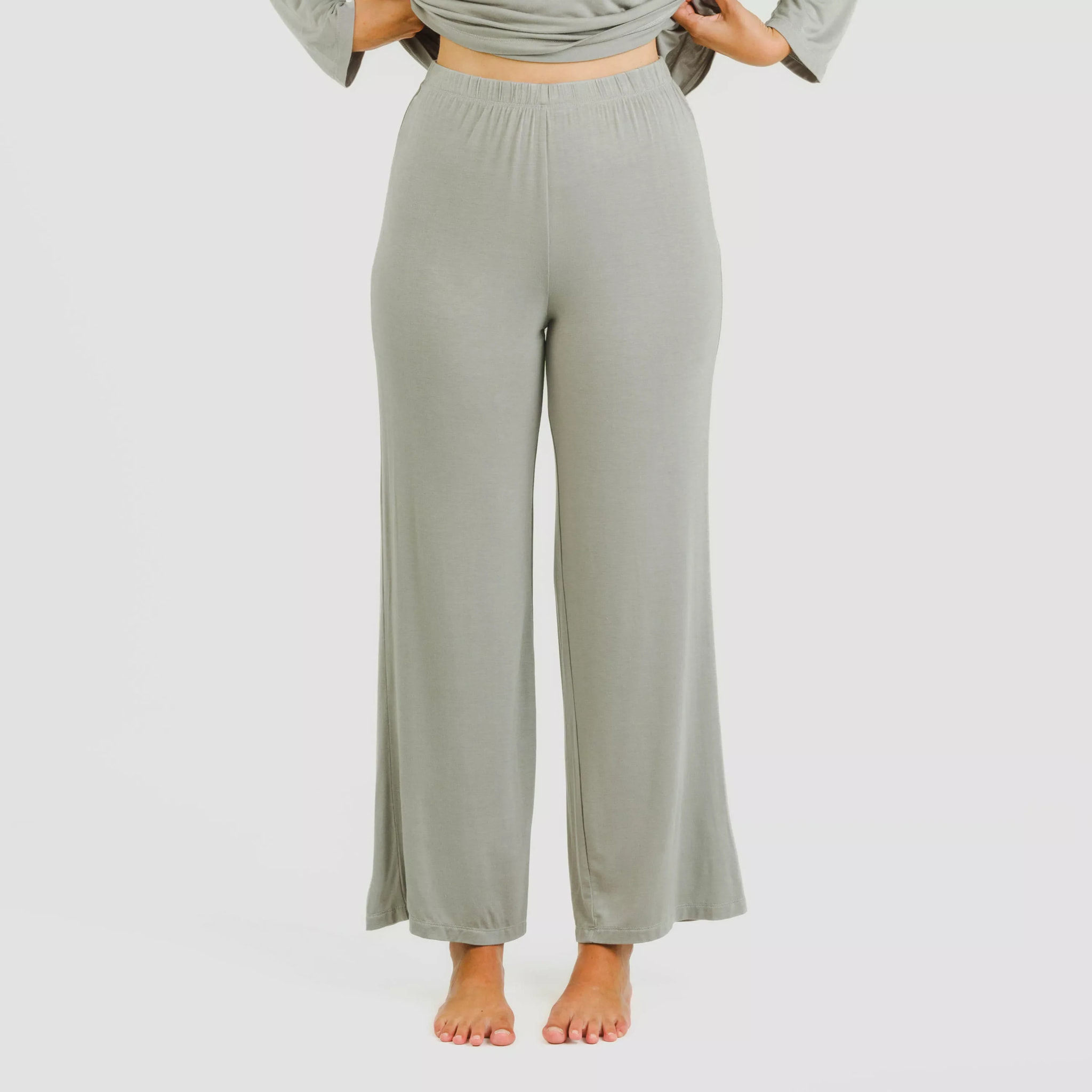 Pijama largo viscosa mujer liso