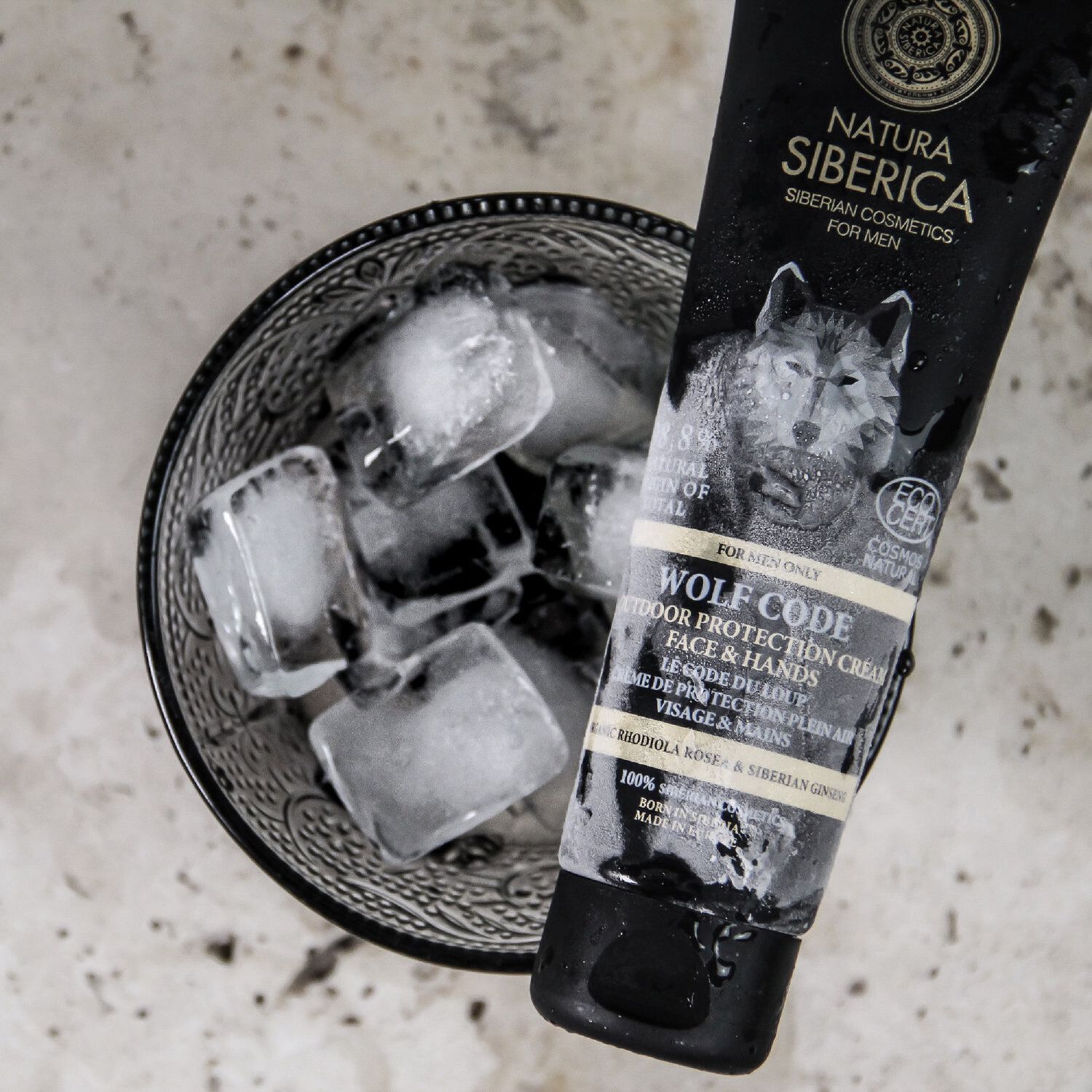 Le Code du Loup - Crème Visage & Mains Homme 2 en 1  80ml