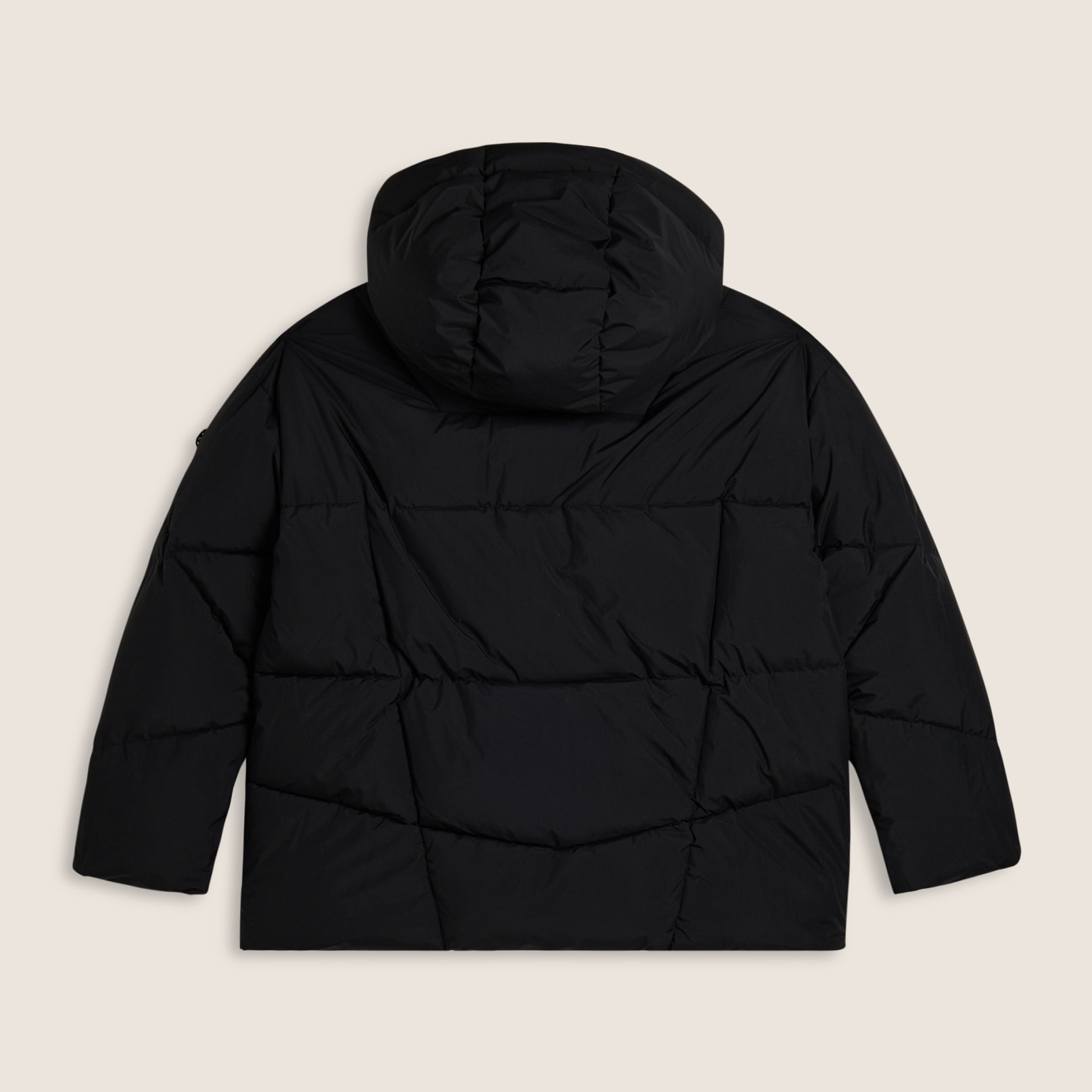 Piumino double-face donna con cappuccio regolabile