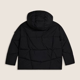 Piumino double-face donna con cappuccio regolabile