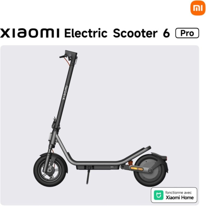 Trottinette électrique XIAOMI Electric Scooter 6 Pro Noir