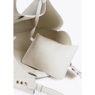 Borsa shopper con borchie