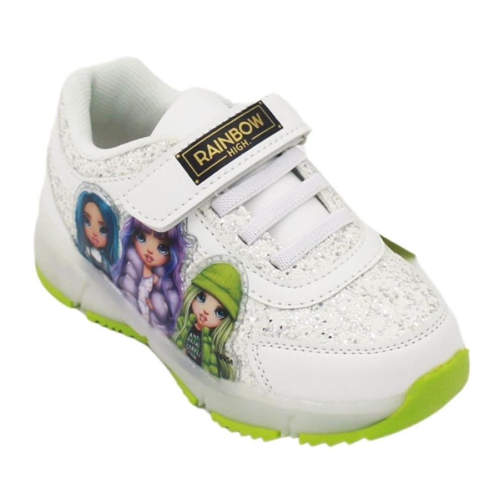 Scarpe Sneakers con luci Rainbow High Bianca Lei Rainbow High Bianco