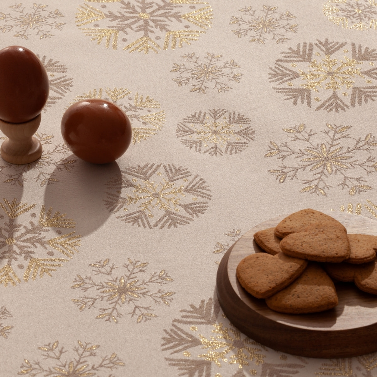 Mantel antimanchas SNOWBERRY ORO