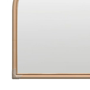 Miroir en rotin naturel - Indra