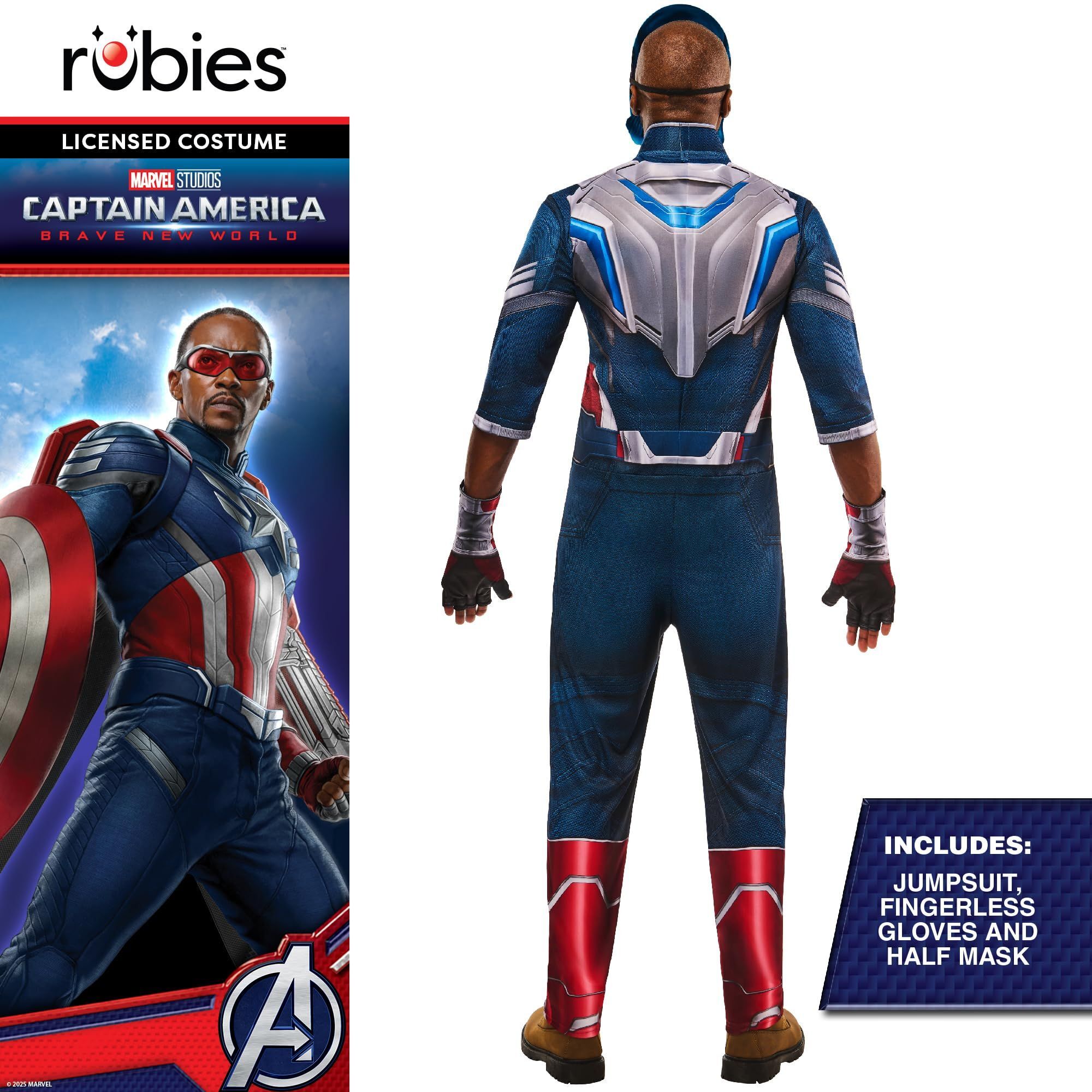 DISFRAZ CAPITAN AMERICA BNW DELUXE AD