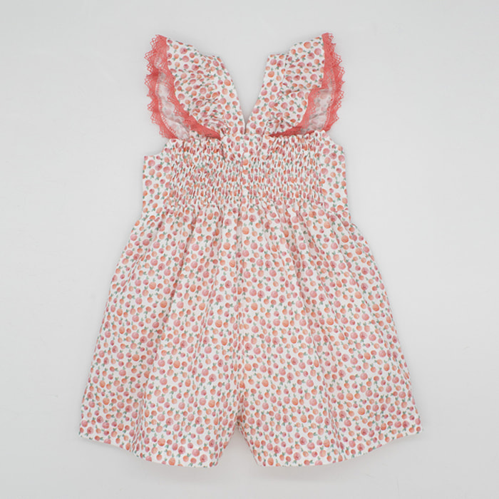 MONO ESTAMPADO TOMATES BLANCO Y ROJO