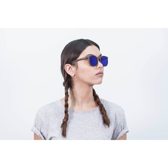GAFAS DE SOL SUNPERS BIARRITZ WOOD CLASSIC de color Marron