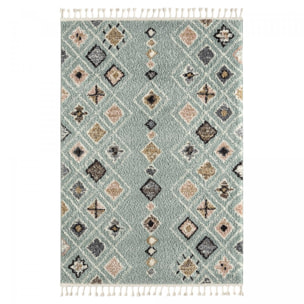 Tapis berbère tissé motif saharien RICE