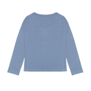 Camiseta de niña de manga larga "Encaje"