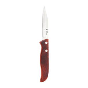 Cuchillo pelador 8,5cm acero inoxidable pakka san ignacio