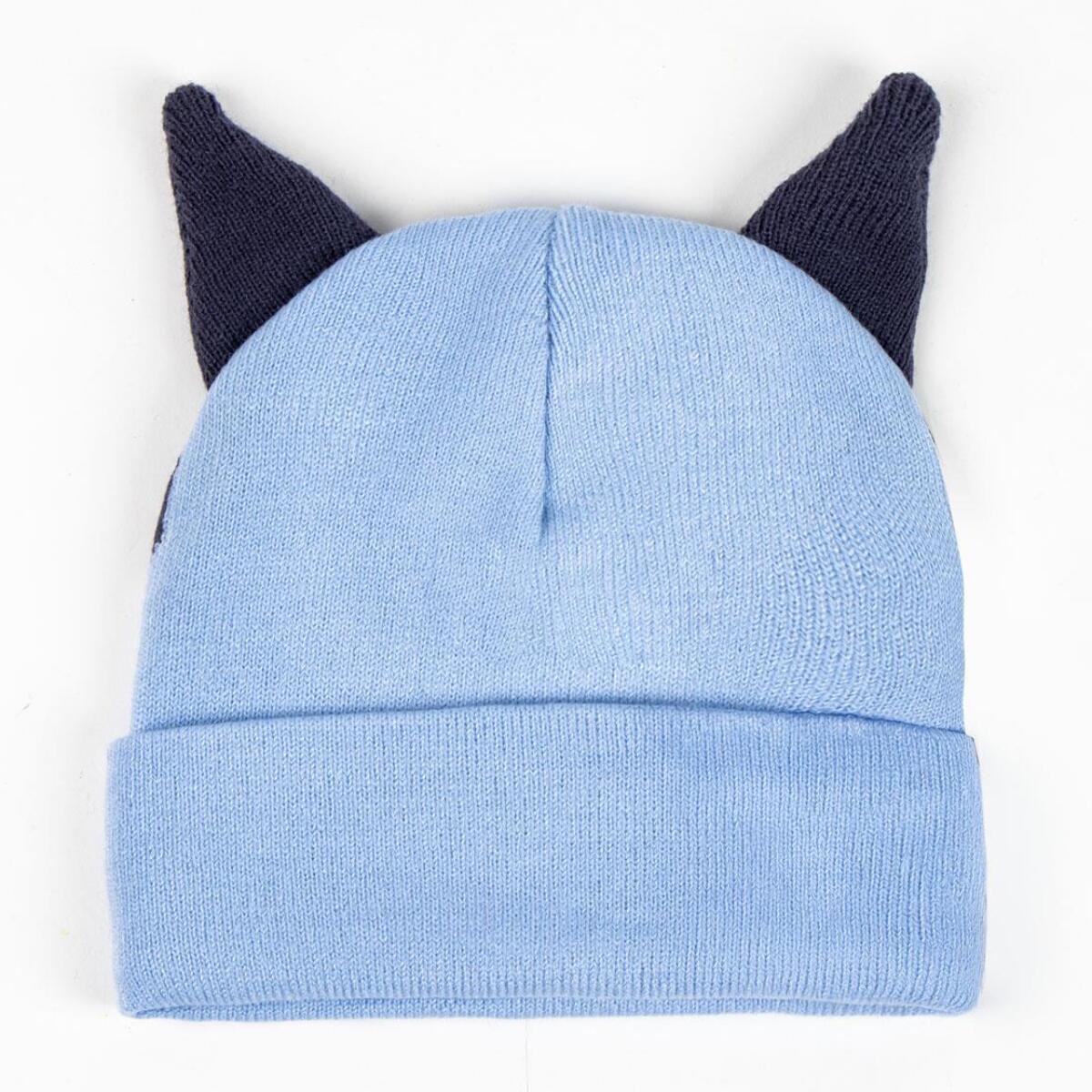 Set gorro y guantes infantil unisex "Bluey"