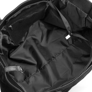 Annagrazia Bolso Shopper Mujer.Piel auténtica Gamuza