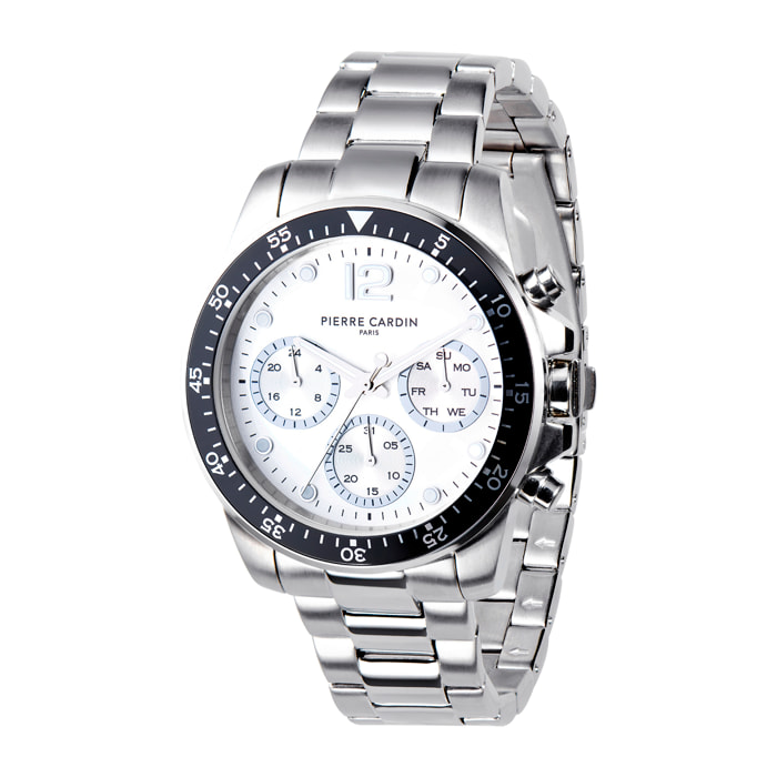 Reloj Pierre Cardin CNI.0012 Hombre Analogico Cuarzo con Correa de Acero inoxidable