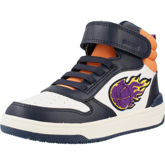 Botines Niño de la marca GEOX  modelo J56LQC 054FU BLANCO