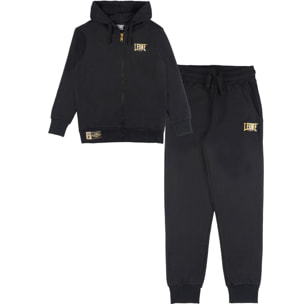 Tuta invernale da bambino con cappuccio e zip Leone 1947 Gold