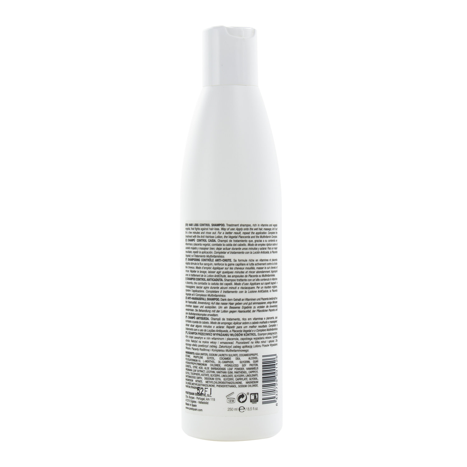 Shampooing antichute 250 ml.