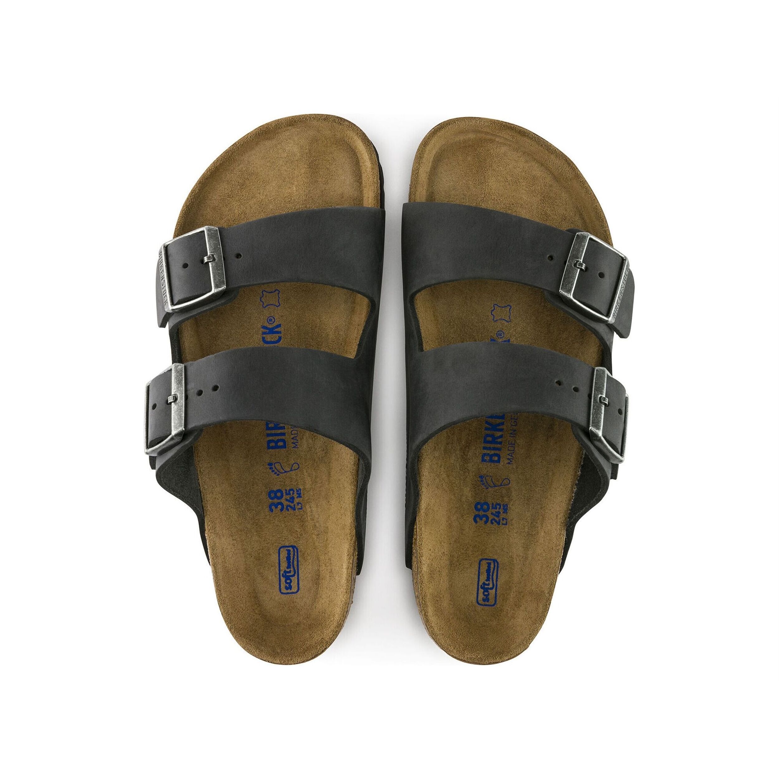 Sandali Birkenstock Arizona Soft Footbed Nero