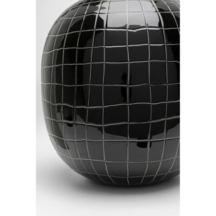 Vase Mesh noir 26cm Kare Design