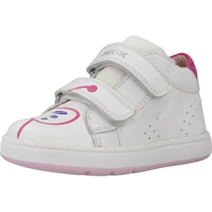 Zapatos Niña de la marca GEOX  modelo 4 B BIGLIA GIRL BLANCO