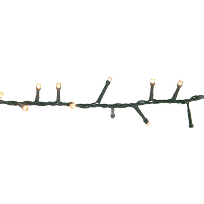 luces de navidad de 1250 luces led blanco extra cálido con cable de 25 metros y temporizador