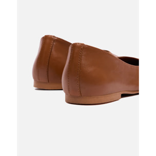 Ballet Pumps Marron - ZENTIA