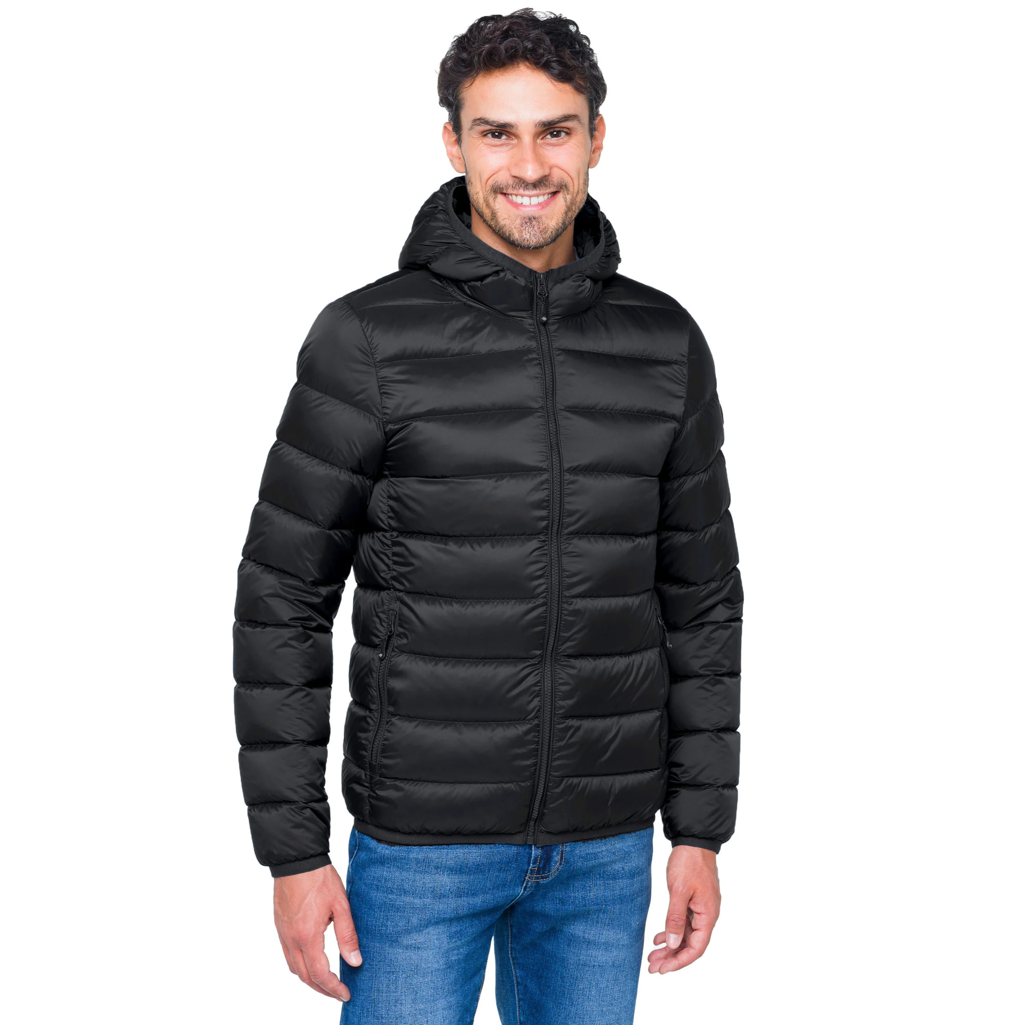 Piumino GLACIER 100% piuma d'anatra Nero