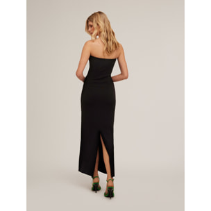 Motivi - Vestido de tubo de tejido de punto - Negro