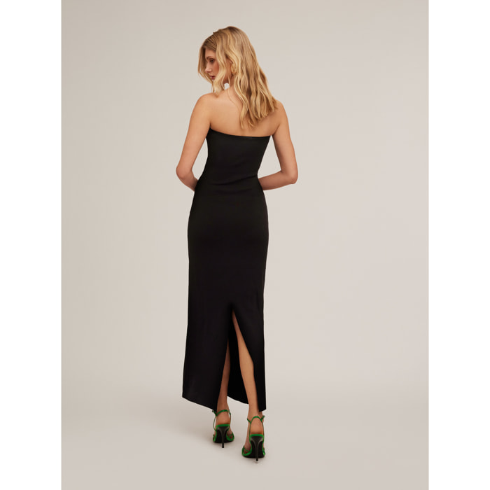 Motivi - Vestido de tubo de tejido de punto - Negro