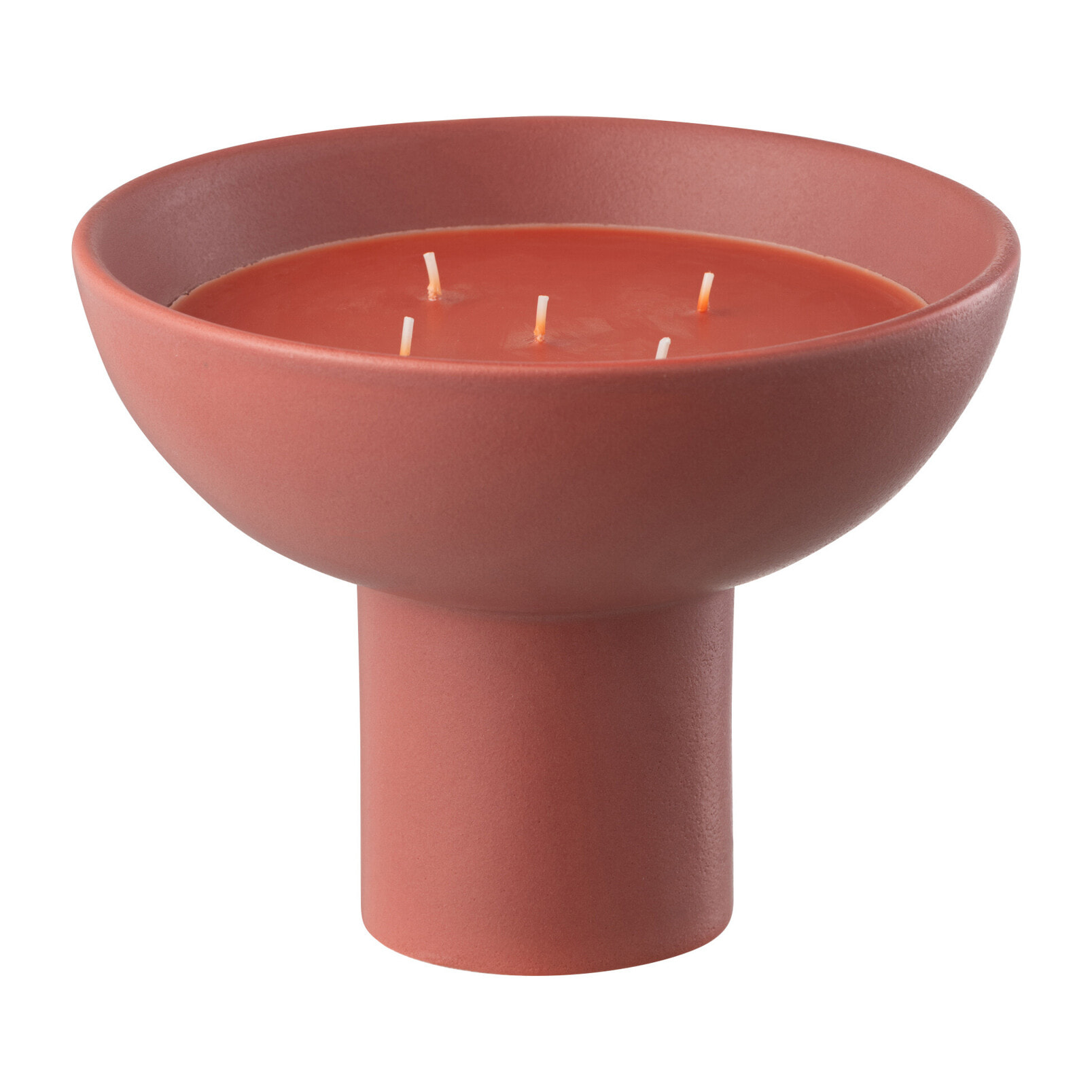 J-Line bougie parfumée - céramique - rouge - 12H