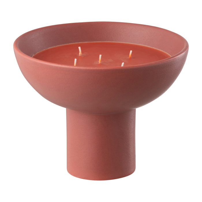 J-Line bougie parfumée - céramique - rouge - 12H