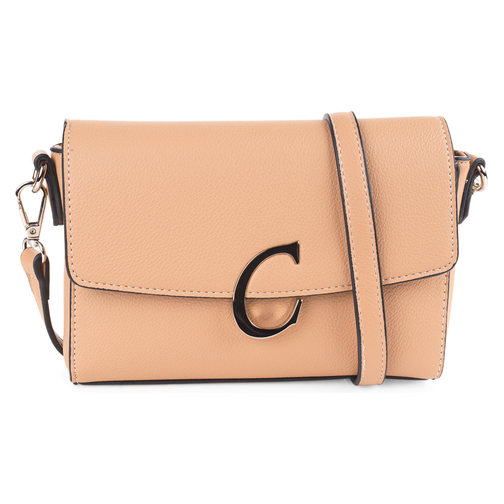 Bolso Bandolera Mujer Sint/Pu Cimarron Albany Camel